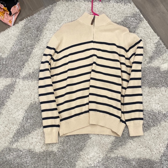 Brandy Melville Sweaters - Brandy Melville Aleah Cotton Stripe Sweater